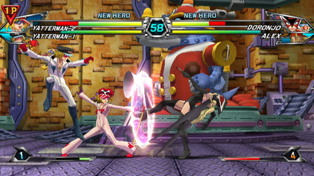 Captura de pantalla de Tatsunoko Vs Capcom
