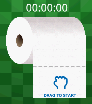 Captura de pantalla de Drag Toilet Paper para Android