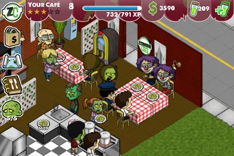 Captura de pantalla de Zombie Café -2