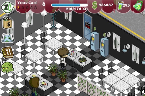 Captura de pantalla de Zombie Café -3