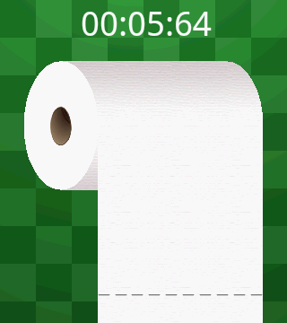Captura de pantalla de Drag Toilet Paper para Android