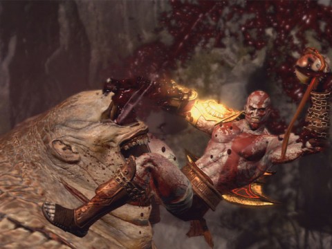 God of War III, captura de pantalla